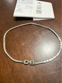 Givenchy Silver Chain Necklace
