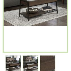 LIFT-TOP COFFEE TABLE