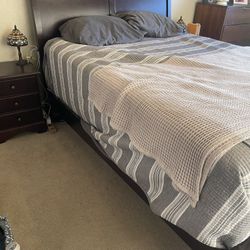 Queen bed frame