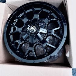 18" Gloss Black Mayhem Wheels