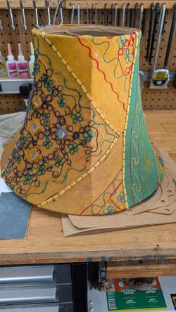 Cool mid century modern lampshade
