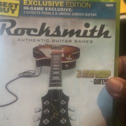 Xbox 360 Rocksmith Game 