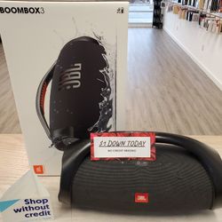 Jbl Boombox /JBL Boombox 3 Speaker  - 90 Days Warranty - $1 Down - NO CREDIT Needed