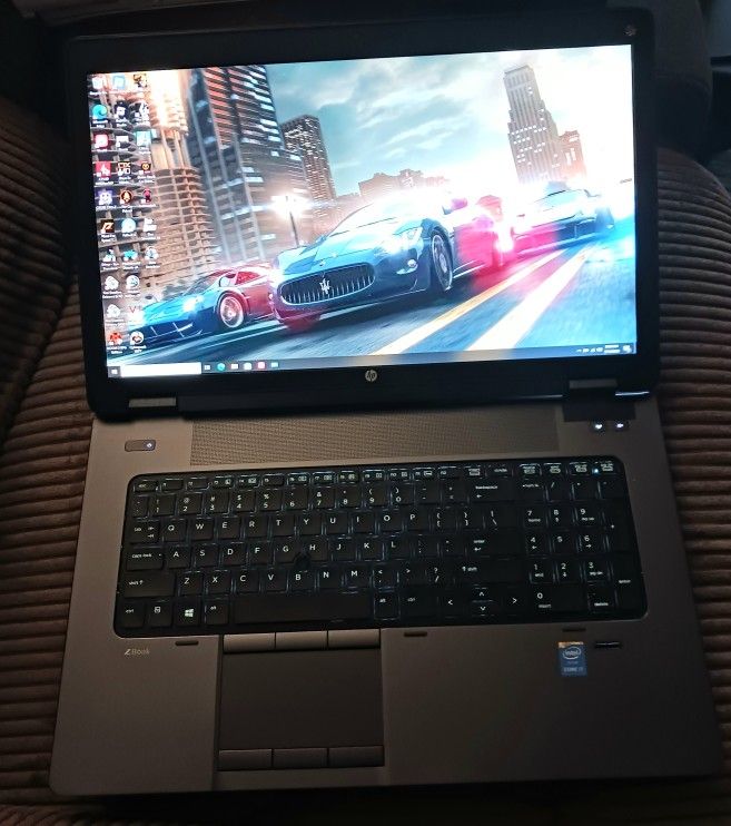 17.3 Inch Gaming Laptop Intel Core i7 16 GB RAM 500 GB SSD Nvidia 4 GB Graphics Webcam 1080P LCD Windows Pro 64 Bit OS