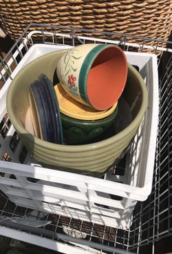 Crate of NICE PLANTERS