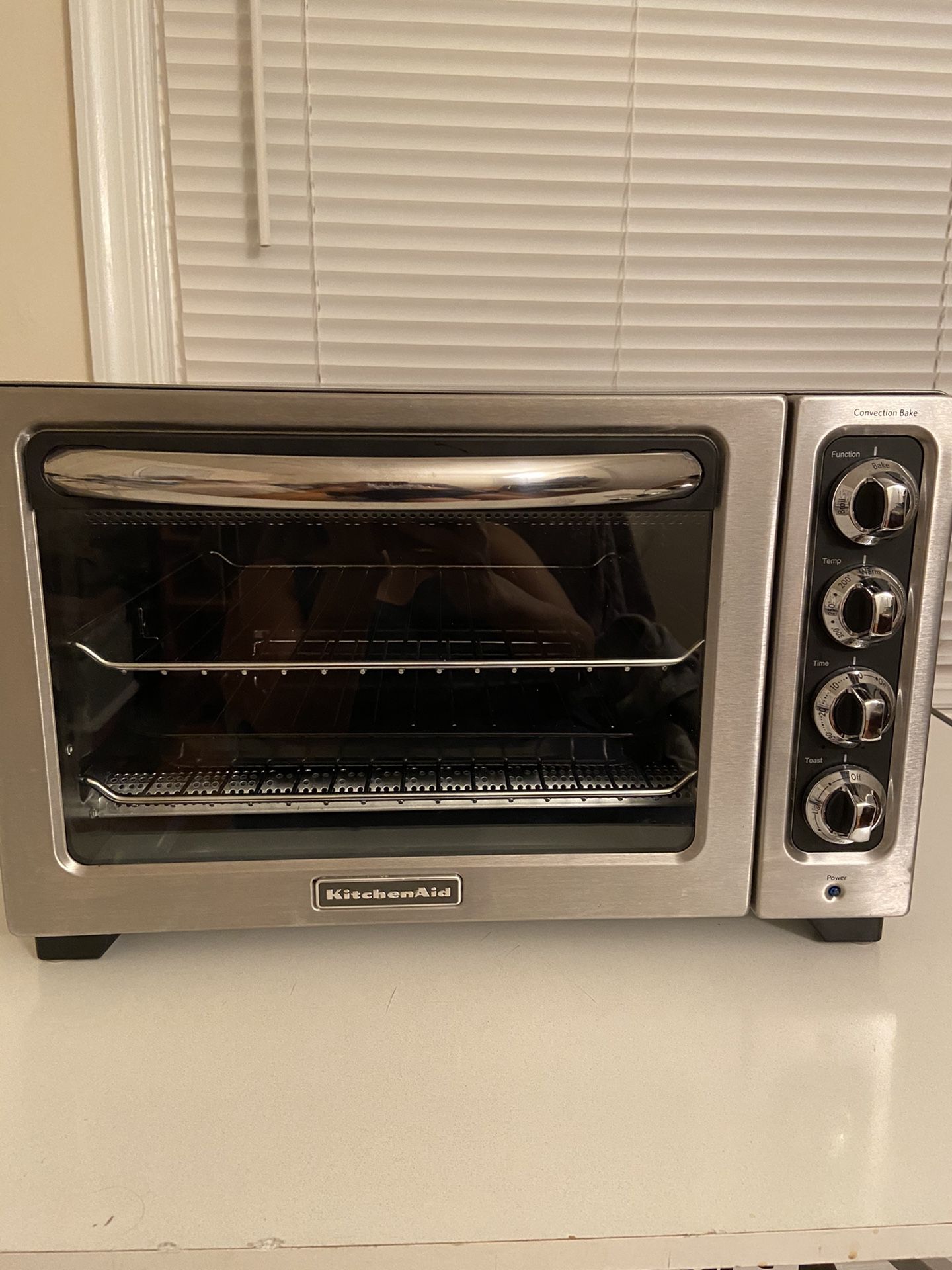 Kitchen Aid 12” Counter Top Oven and Toaster Model KCO223