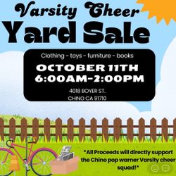 ••CHINO YARD SALE••