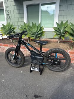 Stacyc 18 with battery, charger, and stand