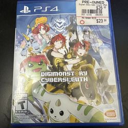 Digimomestory Cyber sleuth PS4