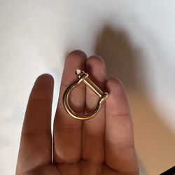 Miansai Screw Cuff Ring Rose Color
