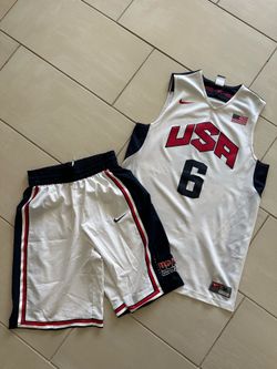 LeBron James Nike Team USA Jersey & Shorts
