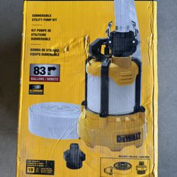 Dewalt Submersible Utility Pump Kit