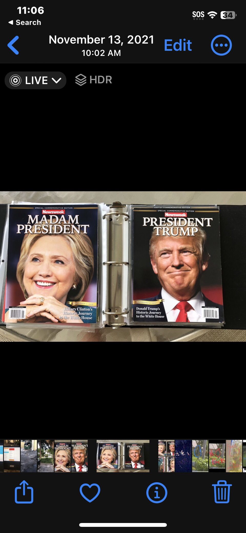 Recalled Newsweek "Madam President "