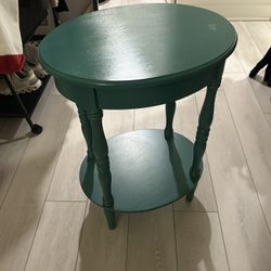 Turquoise Side Table 