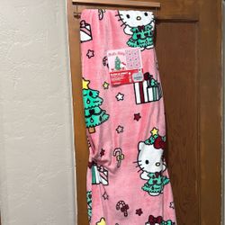Hello kitty Christmas Blanket 60”x90”