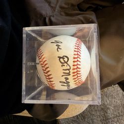Autographed 1981 Joe DiMaggio Baseball 