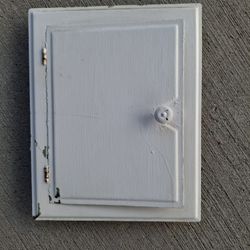 Antique Metal Laundry Chute 