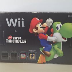 New Super Mario Bros Wii Console