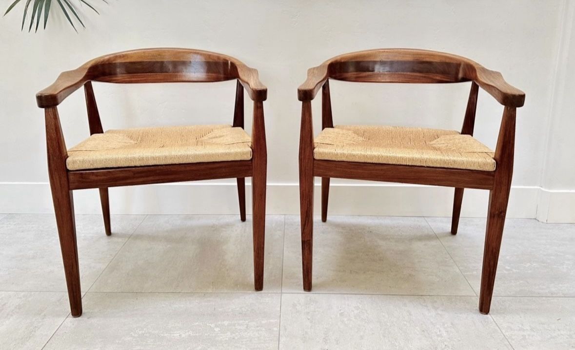 Vintage Mid Century Armchairs -$800/pair