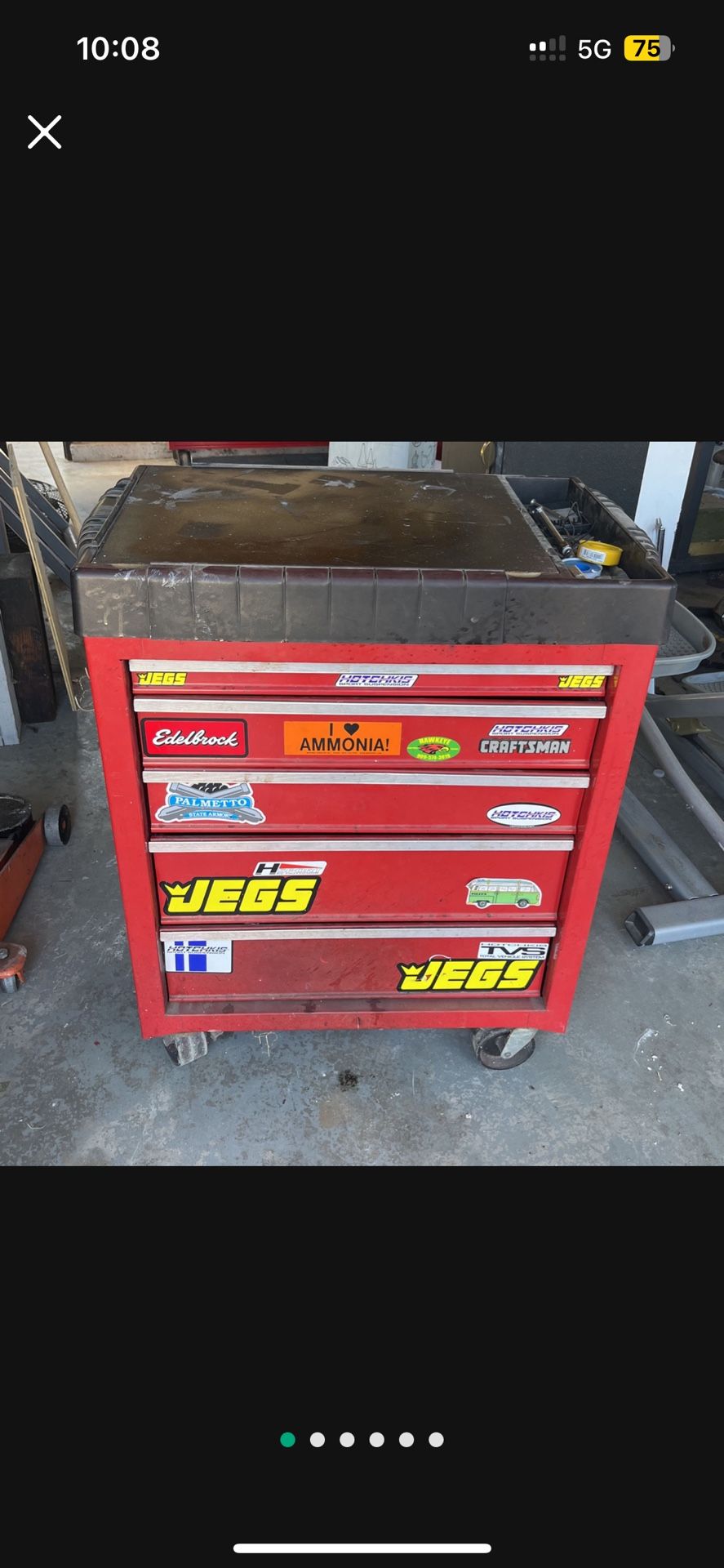 Craftsman Toolbox With Tools