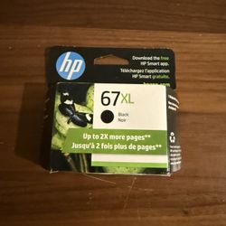 HP 67XL Black Printer Ink Cartridge Brand New