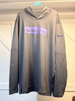 Baltimore Ravens Hoodie New XXL Dri Fit