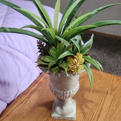 Artificial Plant and Vase 