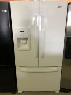 Whirlpool White French Door Refrigerator
