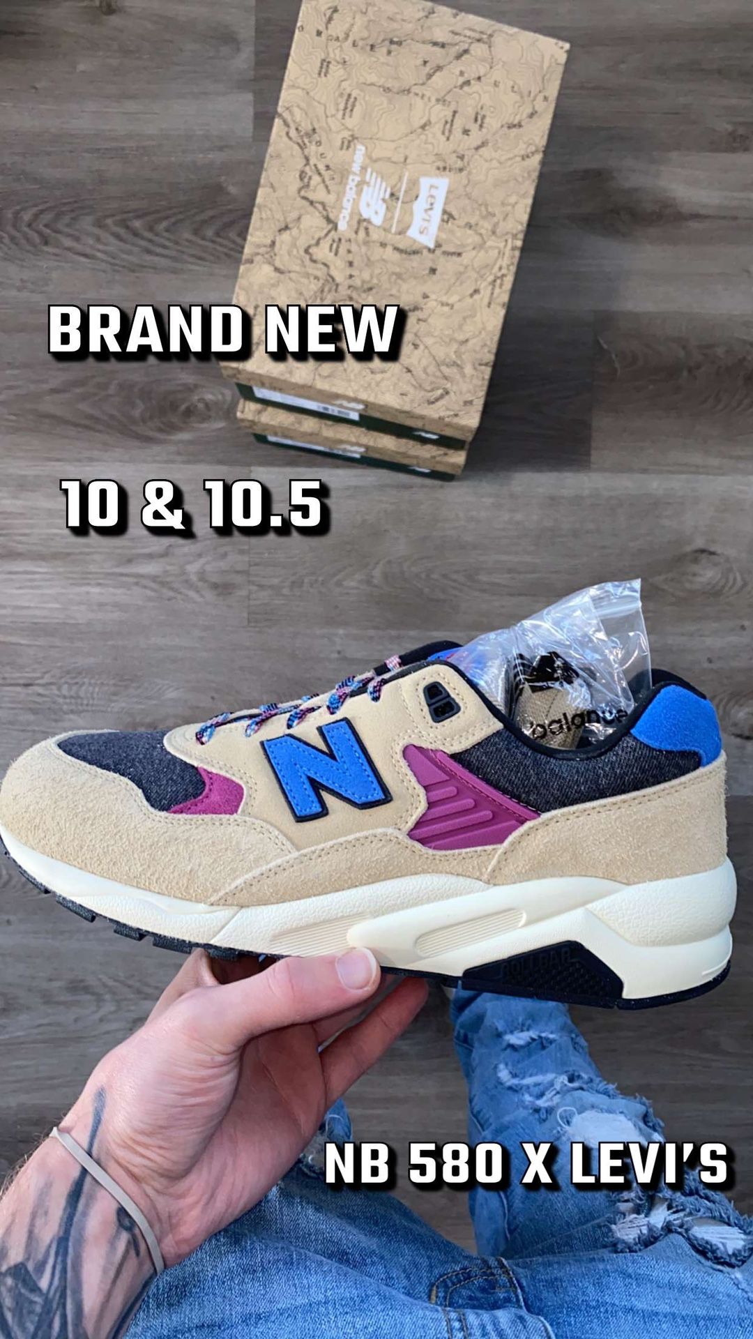 New Balance 580 X Levi’s 