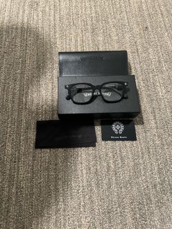 Chrome heart glasses