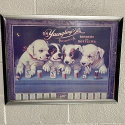 Vintage Framed Calendar 1907