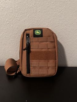 John Deere Brown Crossbody Bag