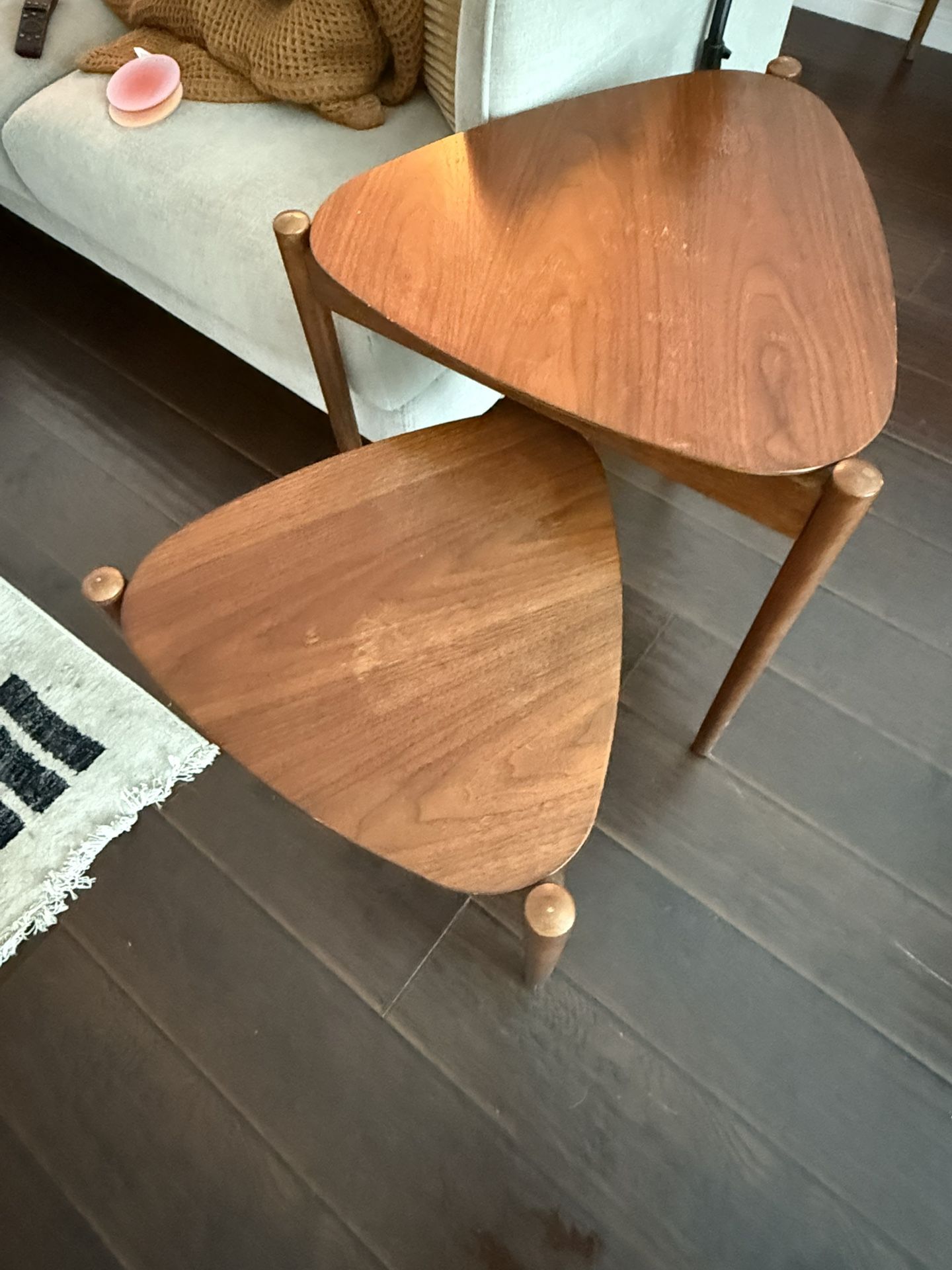 West Elm Stacking End Tables