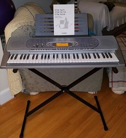Casio CTK 574 Keyboard w Stand Manual Not used all that much 100.00 for Sale in Troutman NC OfferUp