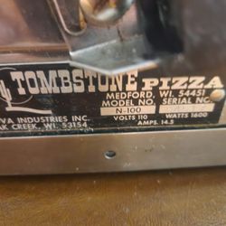 Antique Tombstone Pizza Oven 