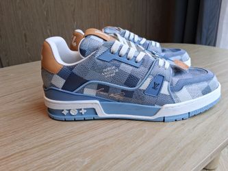 Louis Vuitton LV Trainer Sneakers Blue Damier