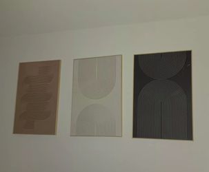 3 set Abstract art pictures