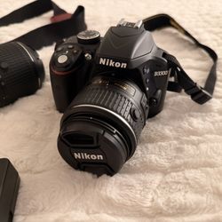Nikon D3300  w/ lenses 