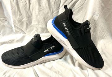Nautica Slip-On Sneakers Black and Blue