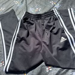 Adidas Youth Black Track Pants