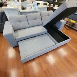 You Asked For It! We Got It! Sleeper Sofa Storage! All In One! 