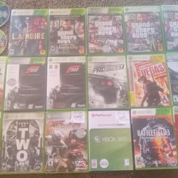 XBOX 360 GAMES-READ DESCRIPTION