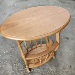 Small Oval End Table