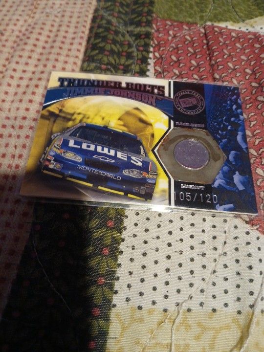 2004 Jimmie Johnson Lug Nut 