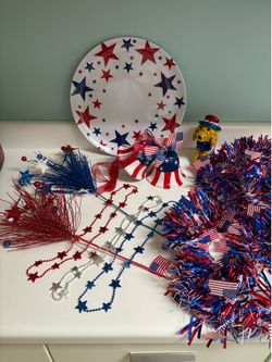July 4th Decorations - 9 items for $9!