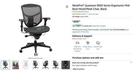 Office Chair - ($499 New, Selling at BIG Discount)