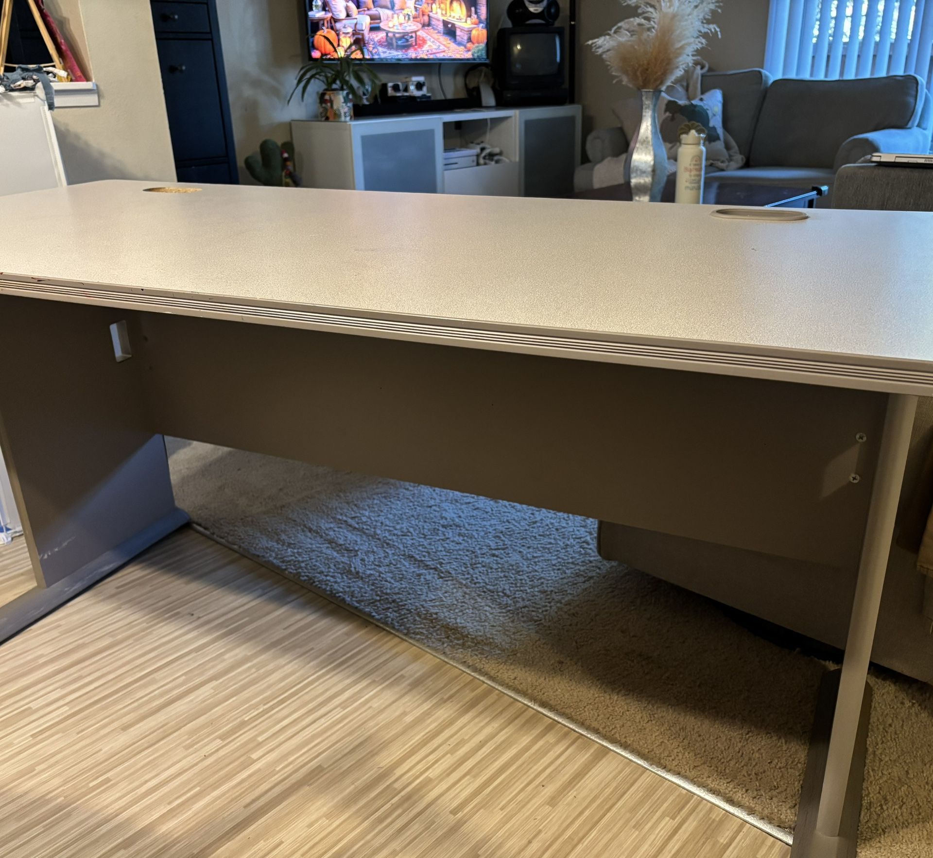 Sturdy Bush Business Furniture desk, model WC14560.