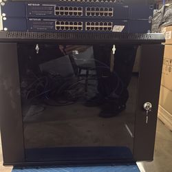 Network gear and small rack
