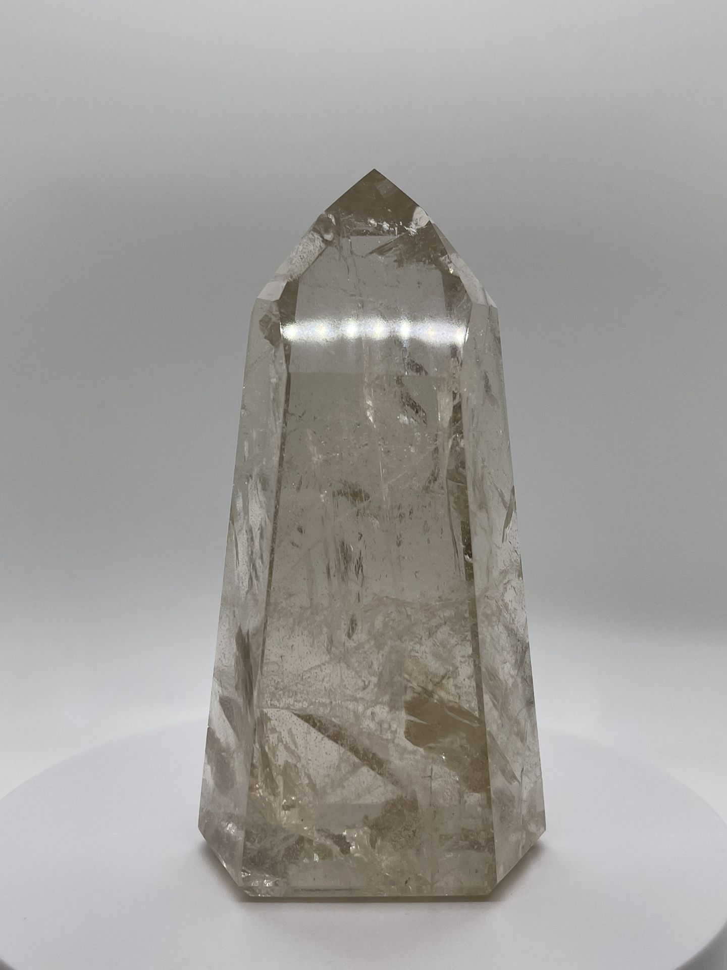 AAA Top Quality Citrine Point from Brazil / Champagne Citrine Tower / Natural Citrine