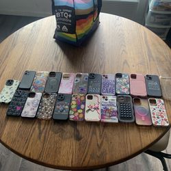 iPhone 13-15 Cases And 3-1 Wireless Charging Station